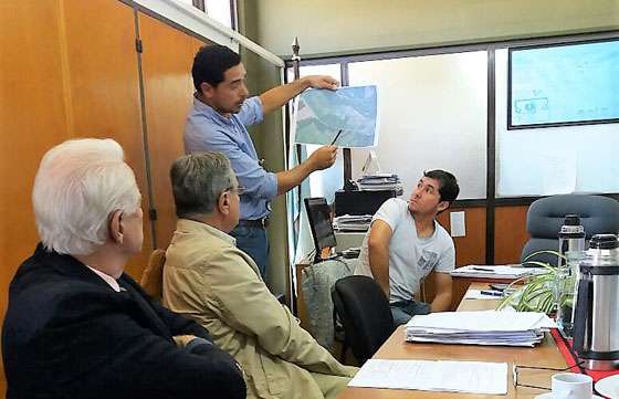 El Consejo Asesor del Agua analizó los daños causados por las inundaciones en Anta
