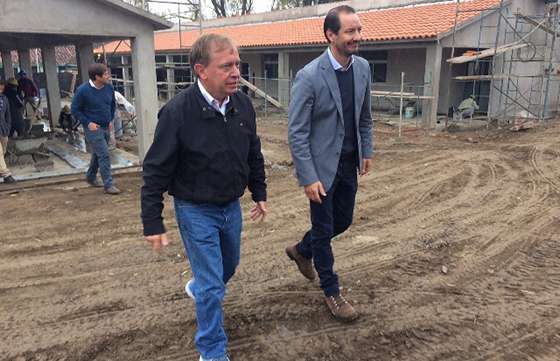 Optimizan la infraestructura escolar y urbana en Vaqueros