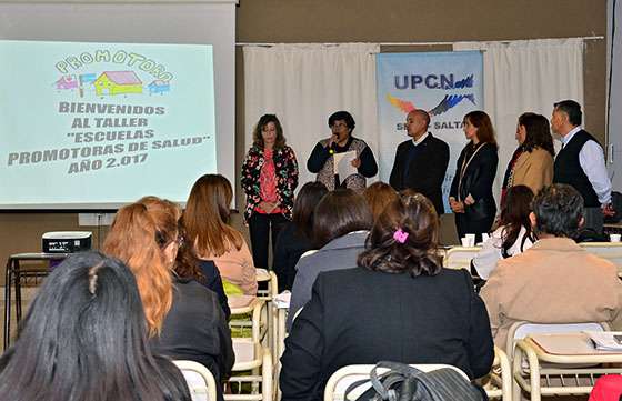 Capacitaron a docentes y directivos en el marco del Programa Escuelas Promotoras de Salud