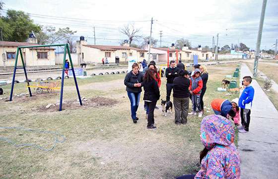 El barrio Finca Valdivia cuenta con una nueva plaza
