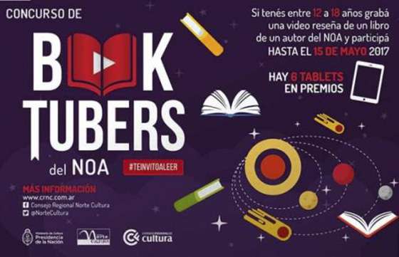 Concurso Booktubers del NOA #TeInvitoALeer