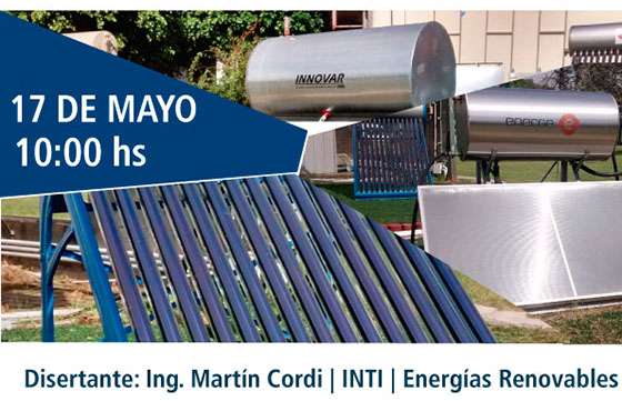 Dictarán una charla para instaladores solares