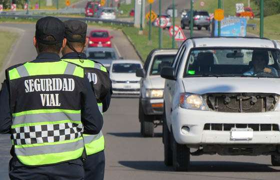 La Policía Vial labró más de mil infracciones durante el fin de semana