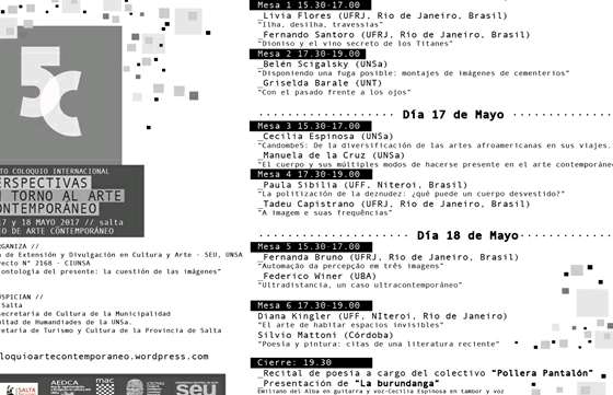 V Coloquio internacional 