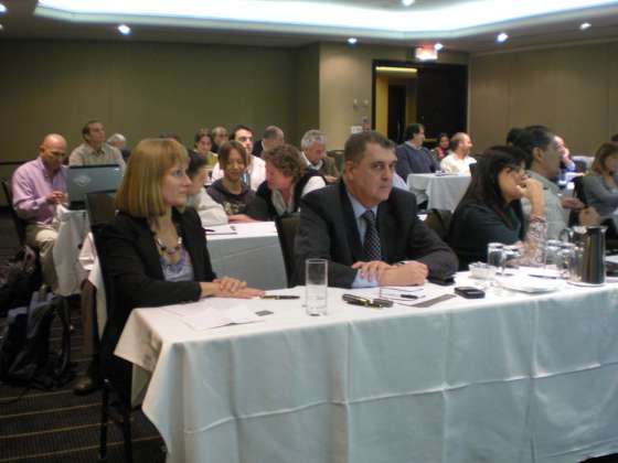 Loutaif participó en la disertación sobre el mercado del vino en Canadá 