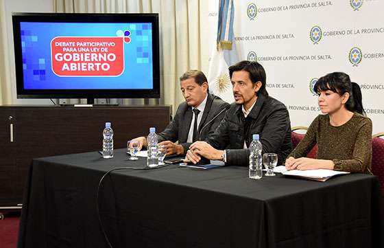 Presentaron el Debate Participativo para una Ley de Gobierno Abierto