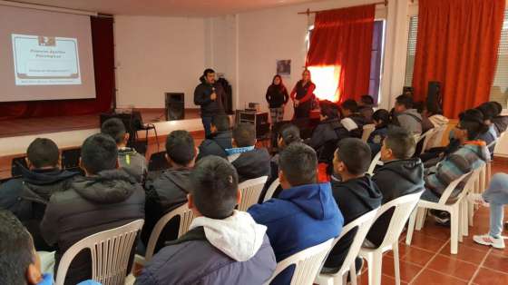 El Gabinete Preventivo de Seguridad capacitó a policías de Los Andes
