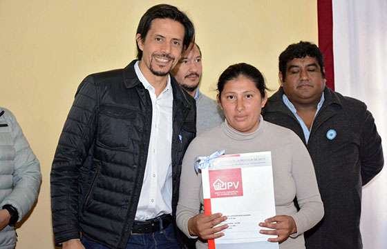 Cuarenta familias de La Viña mejoraron la calidad de sus viviendas