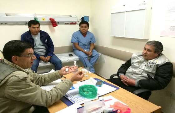 El Secretario de Salud informó sobre el inicio del refuerzo invernal en Iruya