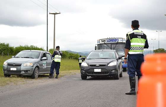 Seguridad Vial labró setecientas infracciones durante el fin de semana
