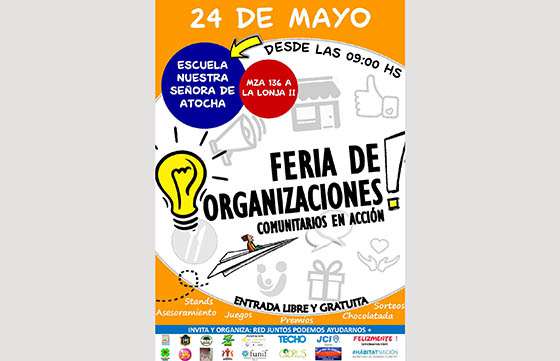 La Feria de Organizaciones Comunitarias llega a Atocha