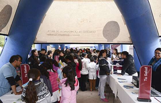 La comunidad de La Viña destacó la tarea del Centro de Atención Ciudadana