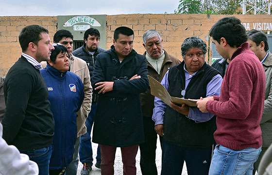El Gobierno de la Provincia realiza obras de desagüe en barrio 9 de Julio