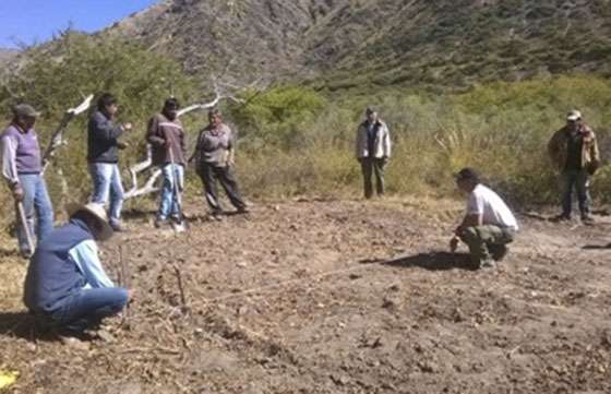 Replantean obras de almacenamiento de agua en el paraje San Antonio