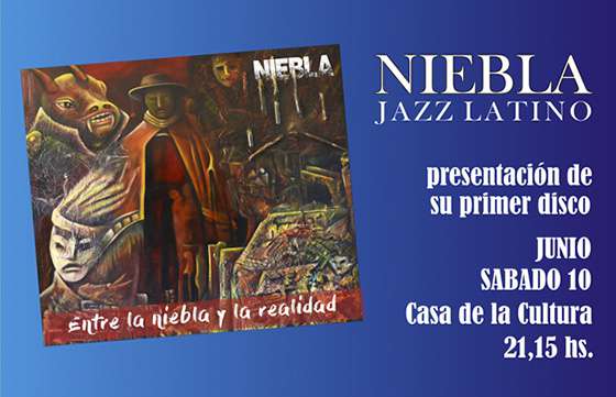 El grupo salteño de jazz latino Niebla presenta su primer disco