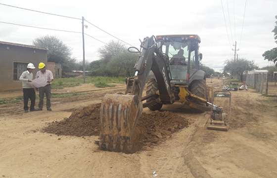 Obras de saneamiento benefician a la población de Santa Victoria Este