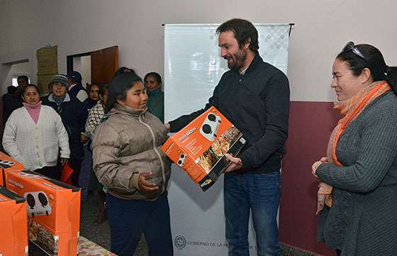El Ministerio de Gobierno entregará anafes a familias de Santa Victoria Este