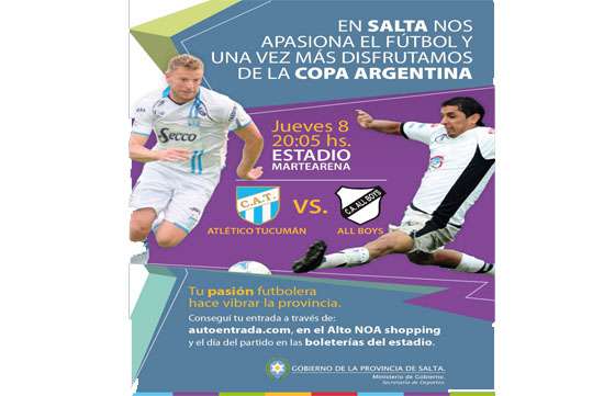 Comenzó la venta de entradas para Atlético Tucumán vs All Boys