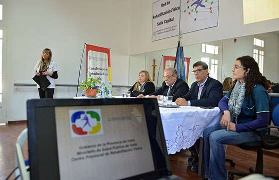Lanzaron la Red de Rehabilitación Física para la ciudad de Salta