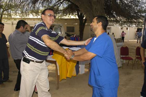 Equipamiento e insumos para el hospital de Santa Victoria Este 