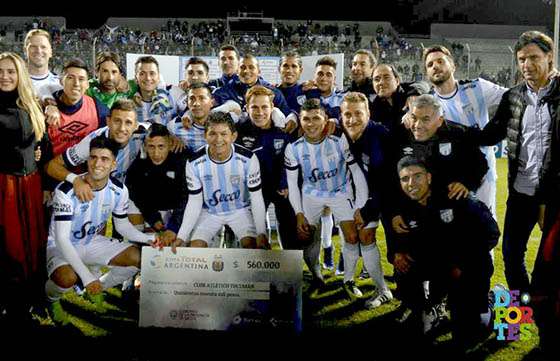 Atlético Tucumán ganó por penales y festejó en Salta
