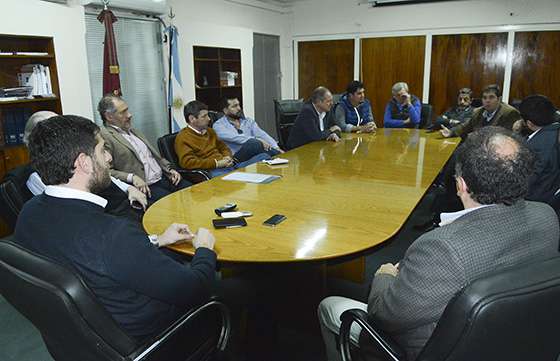 El ministro Montero recibió a representantes de mineras instaladas en la Provincia