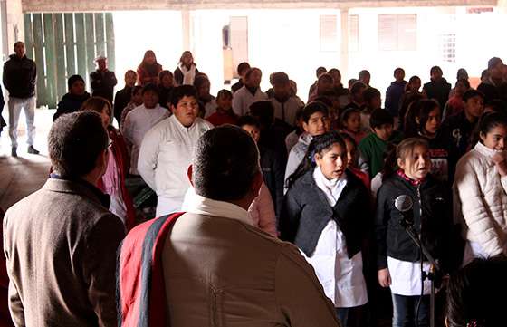 Estudiantes asistieron a la proyección de un documental sobre el General Güemes