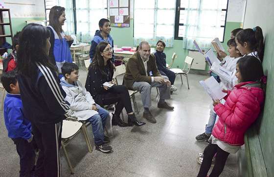 Autoridades educativas provinciales y nacionales visitaron escuelas