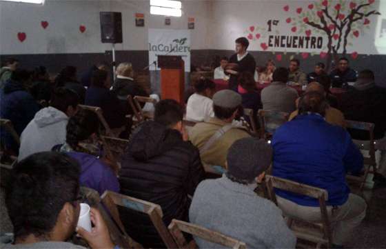 Vecinos de La Caldera se interiorizaron sobre el funcionamiento del Centro de Coordinación Operativa