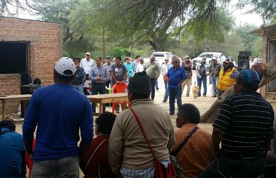 Caciques y dirigentes de Santa Victoria Este participaron en un taller de Tierra