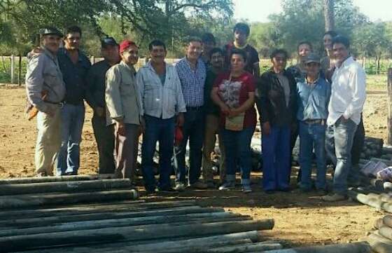 Familias criollas de Santa Victoria Este recibieron elementos para la actividad productiva