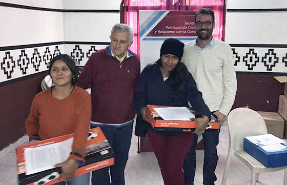 Anafe en Casa: familias de Colonia Santa Rosa son nuevas beneficiarias del plan
