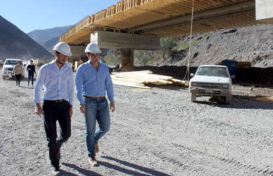 Autoridades provinciales y nacionales supervisaron obras en la RN51