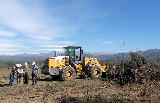 Comenzó la obra en la Nueva Planta Potabilizadora y Acueducto desde el Dique Campo Alegre