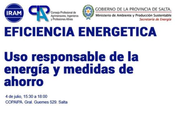 Capacitarán a industrias y vecinos en eficiencia energética