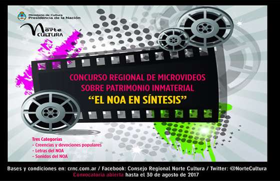 Extendieron la convocatoria del concurso de microvideos “El NOA en síntesis”