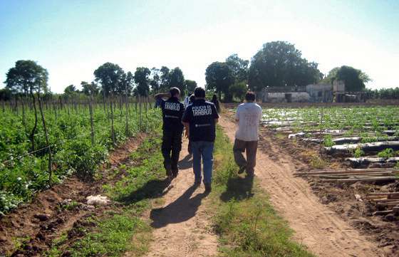 Trabajo detectó en una finca personal no registrado y a un menor trabajando