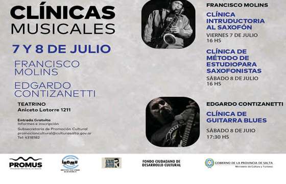 Lanzamiento del Programa Provincial de Música