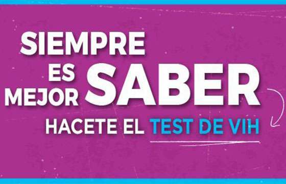 Hoy habrá campaña de testeo rápido de VIH en el barrio El Pilar