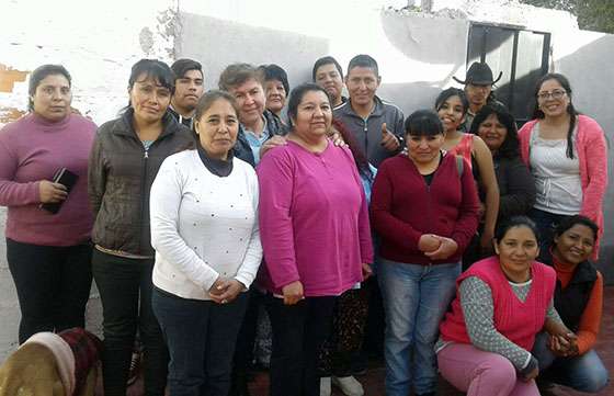 Taller sobre modelos de crianza sin violencia en barrio Ceferino