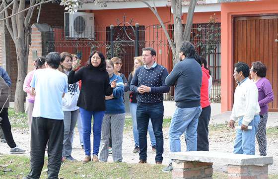 Respuesta a vecinos de los barrios Timoteo I y II