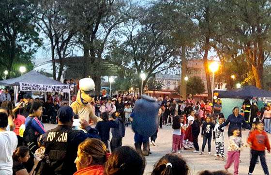 Seguridad refuerza acciones comunitarias de prevención en Orán