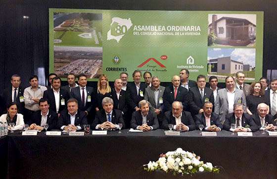 Salta participa en la 80º Asamblea del Consejo Nacional de la Vivienda