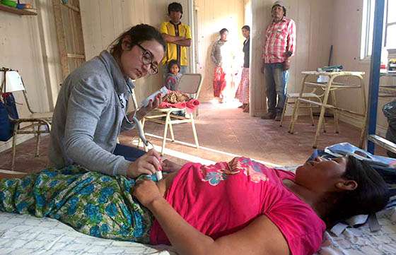 Operativos médicos para niños y embarazadas en Alto La Sierra