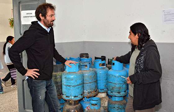 El programa Garrafa Social sumó municipios a la distribución mensual