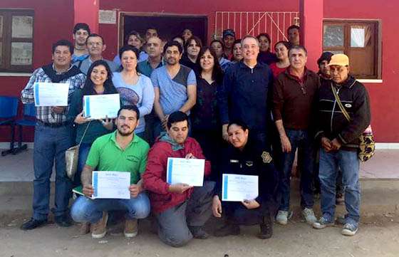 Capacitaron sobre “Construcción de escenarios de riesgo” a operadores de emergencia del norte