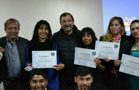 El Vicegobernador entregó certificados a operadores sociales