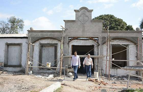Supervisaron obras del Plan Bicentenario en General Ballivián