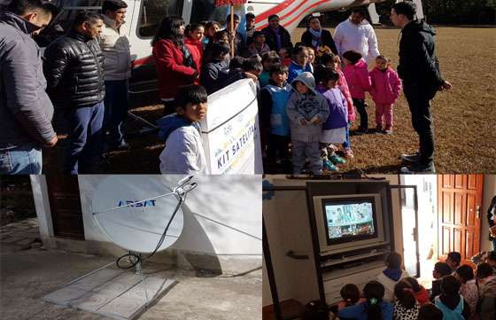 Brindan conectividad y acceso a plataformas educativas en escuela de Los Toldos