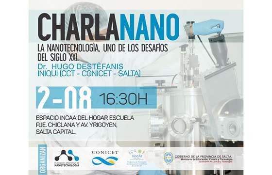 Charla gratuita de Nanotecnología, la ciencia del siglo XXI